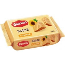 Вафли ЯШКИНО с халвой, 200г в магазинах Лента