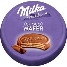 Вафли MILKA с начинкой с какао, покрытые молочным шоколадом, 30г в магазинах Лента