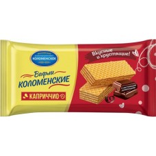 Вафли КОЛОМЕНСКОЕ Каприччио, 200г в магазинах Лента