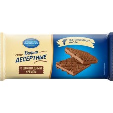 Вафли КОЛОМЕНСКОЕ с шоколадным кремом, 90г в магазинах Лента
