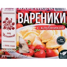 Вареники ОТ ИЛЬИНОЙ с клубникой, 450г в магазинах Лента