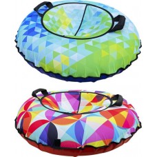 Санки надувные Ф78 Геометрия ватрушка d=1м в магазинах Лента