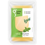 Продукт пищевой на основе крахмала GREEN IDEA со вкусом сыра Гауда 24%, нарезка, 150г