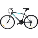 Велосипед Life 26  18 скоростей, черно-голубой, Арт. LFE26ST-M Велосипед Life 26  18 скоростей, черно-голубой, Арт. LFE26ST-M