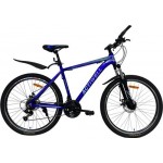 Велосипед ACTIWELL Journey, 26  21 скорость, сине-бирюзовый, графитно-оранжево-голубой, Арт. JRN26AL-M Велосипед ACTIWELL Journey, 26  21 скорость, сине-бирюзовый, графитно-оранжево-голубой, Арт. JRN26AL-M