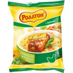 Вермишель РОЛЛТОН На домашнем бульоне с курицей, 60г