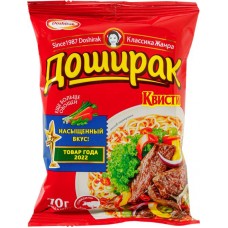Лапша DOSHIRAK Квисти со вкусом говядины, 70г в магазинах Лента