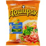 Лапша DOSHIRAK Квисти со вкусом бекона, 70г