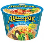 Лапша DOSHIRAK Сытный обед со вкусом морепродуктов, 110г