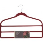Вешалка HOMECLUB Velvet 45x35см тройная, флок Арт. 329595