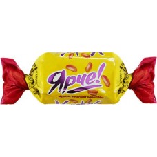 Конфеты KDV Ярче! с арахисом, весовые в магазинах Лента