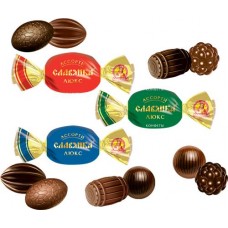 Конфеты СЛАВЯНКА Славянка люкс ассорти, весовые в магазинах Лента