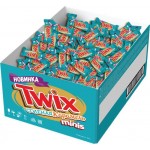Печенье сахарное TWIX Minis Соленая карамель, покрытое молочным шоколадом, весовое