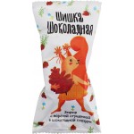 Зефир КОНФЕТНЫЙ ДВОР Шишка шоколадная с вареной сгущенкой в шоколадной глазури, вес