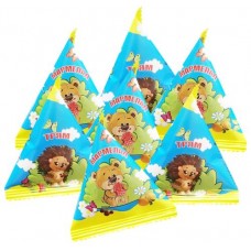 Мармелад жевательный ТРЯМ со вкусом ананаса, апельсина, вишни, яблока, весовой в магазинах Лента