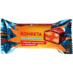 Конфеты ВСПЫШКА Mini, карамель с печеньем, с мягким грильяжным корпусом, глазированные, весовые