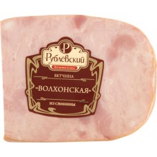 Ветчина из свинины РУБЛЕВСКИЕ КОЛБАСЫ Волхонская, 400г в магазинах Лента