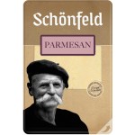 Сыр SCHONFELD Parmesan 2 месяца 50%, нарезка, без змж, 125г