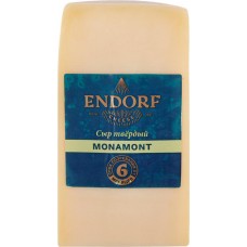 Сыр твердый ENDORF MonaMont 50%, без змж, весовой в магазинах Лента