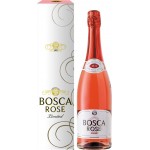 Напиток плодовый алкогольный BOSCA ROSE Ltd газированный розовый полусладкий, п/у, 0.75л