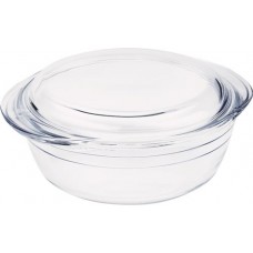 Кастрюля с крышкой PYREX 1.4л, круглая, жаропрочное стекло Арт. 105A000/OP в магазинах Лента