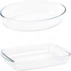 Набор форм для запекания PYREX 2 предмета: овальная 30х21см, прямоугольная 35х23 см, Арт. 900S030BOX в магазинах Лента