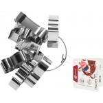 Набор форм для печенья APOLLO Cracker, нержавеющая сталь Арт. CRC-08, 8шт