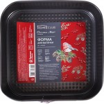 Форма для выпечки HOMECLUB Рождественские традиции 24х24см, разъемная, квадратная Арт. LF00339 Форма для выпечки HOMECLUB Рождественские традиции 24х24см, разъемная, квадратная Арт. LF00339
