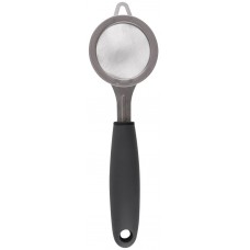 Ситечко HOMECLUB Gray d=7см, нержавеющая сталь, soft-touch ручка в магазинах Лента