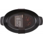 Форма для запекания HOMECLUB Matt Black, овальная, керамика, 1л Форма для запекания HOMECLUB Matt Black, овальная, керамика, 1л