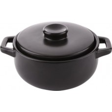 Форма для запекания HOMECLUB Matt Black, с крышкой, керамика, 600мл в магазинах Лента