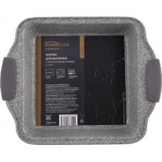 Форма для выпечки HOMECLUB Mineral 27,7x22,3x5см, c силиконовыми ручками Арт. WND-1 в магазинах Лента