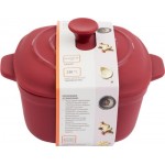 Кокотница HOMECLUB Delice 14,5х8х7см, овал, с крышкой, силикон, Арт. US2