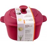 Кокотница HOMECLUB Delice 11,5х9,4х7,5см, квадрат, с крышкой, силикон, Арт. US1