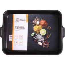 Противень HOMECLUB Ginger 27х35см, штампованный алюминий, антипригарное покрытие, Арт. 44633519 в магазинах Лента