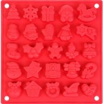 Форма для конфет HOMECLUB Рождественская 18,5х18см, силикон, Арт. NF-SB2 Форма для конфет HOMECLUB Рождественская 18,5х18см, силикон, Арт. NF-SB2