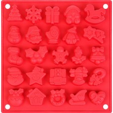 Форма для конфет HOMECLUB Рождественская 18,5х18см, силикон, Арт. NF-SB2 в магазинах Лента