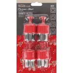Набор форм для печенья HOMECLUB Festive, с прессом, нержавеющая сталь, пластик, в ассортименте, Арт. PS-NC3, 4шт