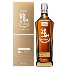 Виски KAVALAN Distillery Select №1 Тайваньский односолодовый 40%, п/у, 0.7л в магазинах Лента
