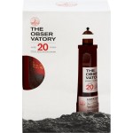 Виски THE OBSERVATORY Шотландский зерновой 20 лет 40%, с бокалом, 0,7л