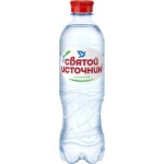 Вода питьевая СВЯТОЙ ИСТОЧНИК газированная, 0.5л