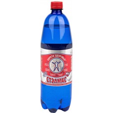 Вода минеральная СТЭЛМАС Mg-SO4 природная лечебно-столовая газированная, 1л