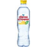 Напиток СВЯТОЙ ИСТОЧНИК природная вода + лимон негазированный, 0.5л Напиток СВЯТОЙ ИСТОЧНИК природная вода + лимон негазированный, 0.5л