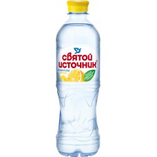 Напиток СВЯТОЙ ИСТОЧНИК природная вода + лимон негазированный, 0.5л в магазинах Лента
