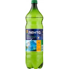 Вода минеральная ЛЕНТА №4 Родной Бюветъ лечебная газированная, 1.5л в магазинах Лента