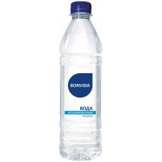 Вода питьевая BONVIDA артезианская 1-й категории негазированная, 0.5л в магазинах Лента