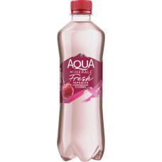 Вода питьевая AQUA MINERALE Juicy Черешня газированная, 0.5л в магазинах Лента