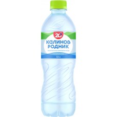 Вода минеральная КАЛИНОВ РОДНИК природная столовая негазированная, 0.5л в магазинах Лента