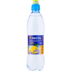 Напиток ЛЕНТА со вкусом лимона негазированный, 0.5л в магазинах Лента