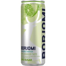 Напиток BORJOMI Flavored Water с экстрактами лайма и кориандра газированный, 0.33л в магазинах Лента